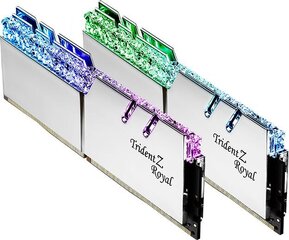 Модуль памяти G.Skill Trident Z Royal F4-4400C19D-32GTRS 32 ГБ 2 x 16 ГБ DDR4 4400 МГц цена и информация | Оперативная память (RAM) | kaup24.ee