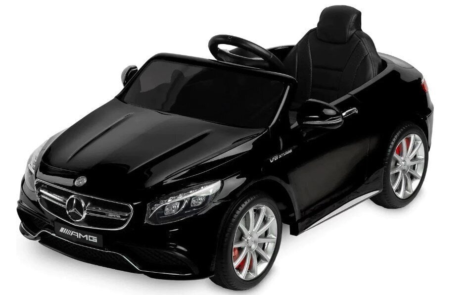 Elektriauto Mercedes S63 AMG, must hind ja info | Laste elektriautod | kaup24.ee