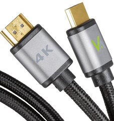 HDMI-HDMI Kaabel Slim 2.0 4K 3M hind ja info | Kaablid ja juhtmed | kaup24.ee