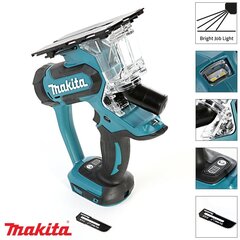 Аккумуляторная пила для гипсокартона Makita DSD180Z цена и информация | Пилы, циркулярные станки | kaup24.ee