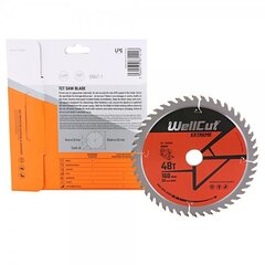 Wellcut Extreme пильный диск 160 мм цена и информация | Запчасти для садовой техники | kaup24.ee