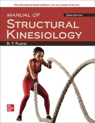 Manual of Structural Kinesiology ISE 22nd edition цена и информация | Книги по экономике | kaup24.ee