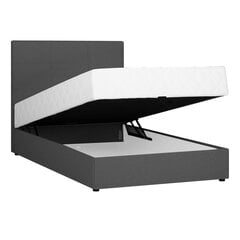Континентальная кровать Leiko, 120x200см, серый цена и информация | Кровати | kaup24.ee