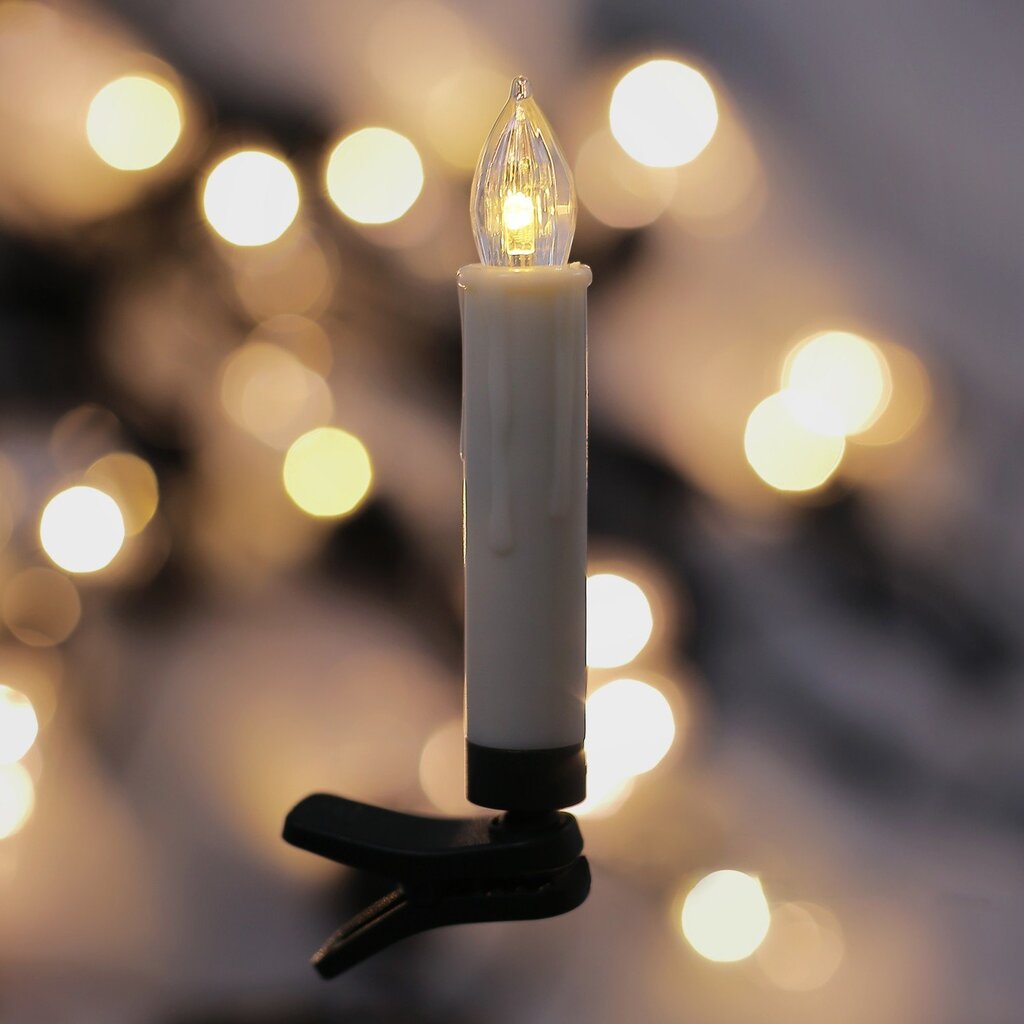 Decoking LED küünlad jõulupuule, 40 tk цена и информация | Jõulukaunistused | kaup24.ee