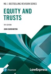 Law Express Revision Guide: Equity & Trusts Law 9th edition hind ja info | Majandusalased raamatud | kaup24.ee