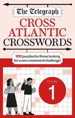 Telegraph Cross Atlantic Crosswords 1 цена и информация | Книги о питании и здоровом образе жизни | kaup24.ee