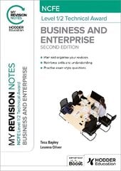My Revision Notes: NCFE Level 1/2 Technical Award in Business and Enterprise Second Edition hind ja info | Noortekirjandus | kaup24.ee