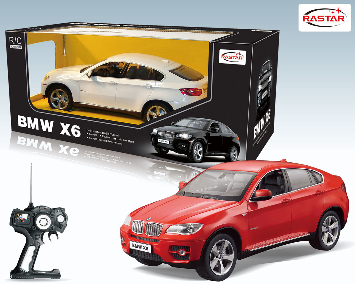 Rastar 1:14 BMW X6, 31400 цена и информация | Poiste mänguasjad | kaup24.ee