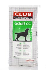 Royal Canin kõigile koeratõugudele Club adult cc, 15 kg hind ja info | Kuivtoit koertele | kaup24.ee