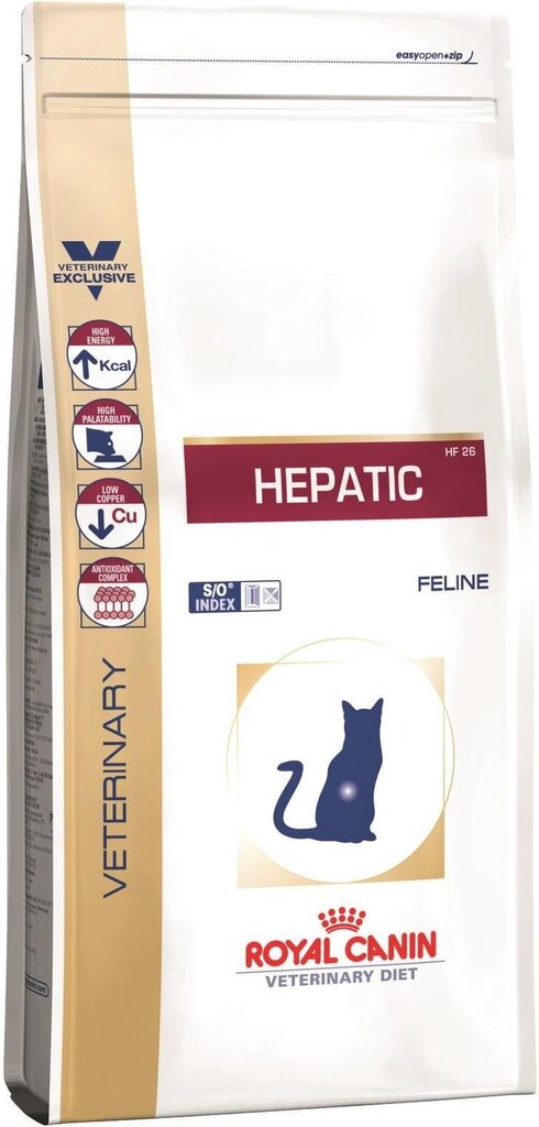 Royal Canin probleemse maksaga kassidele Hepatic, 4 kg цена и информация | Kuivtoit kassidele | kaup24.ee