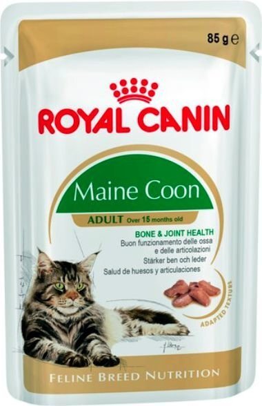 Konserv täiskasvanud Maine Coon tõugu kassidele Royal Canin, 85 g hind ja info | Konservid kassidele | kaup24.ee