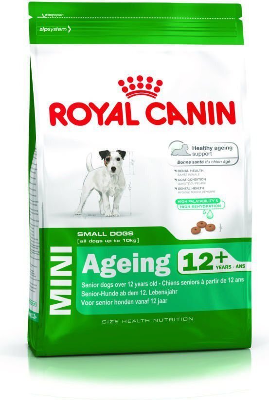 Royal Canin eakatele koertele Mini Ageing 12+, 0.8 kg hind ja info | Kuivtoit koertele | kaup24.ee