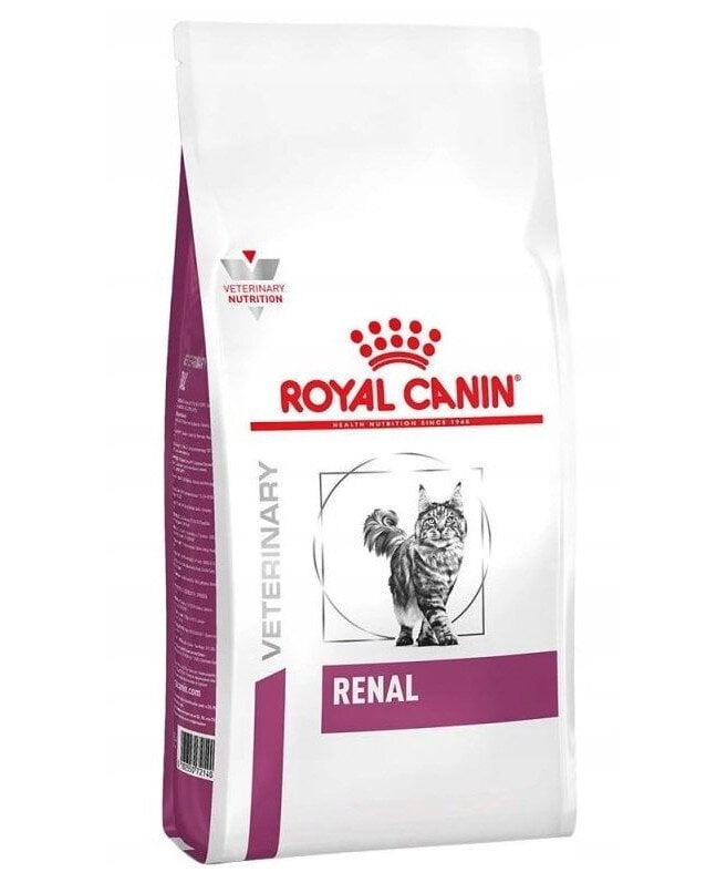 Royal Canin kuivtoit kroonilise neerupuudulikkusega kassidele Renal, 2 kg hind ja info | Kuivtoit kassidele | kaup24.ee