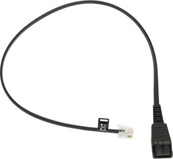 Jabra QD/RJ10, 0,5 m hind ja info | Kaablid ja juhtmed | kaup24.ee