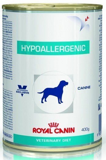 Royal Canin allergilistele koertele Dog hypoallergenic, 400 g hind ja info | Konservid koertele | kaup24.ee