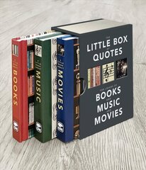 Little Box of Quotes: For Lovers of Books, Music and Movies Box set цена и информация | Энциклопедии, справочники | kaup24.ee