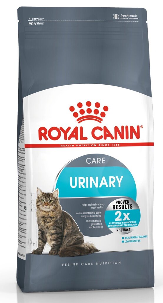 Kassitoit tundlike kuseteedega kassidele Royal Canin Urinary care, 2 kg hind ja info | Kuivtoit kassidele | kaup24.ee