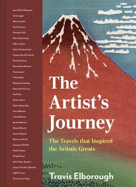 Artist's Journey: The travels that inspired the artistic greats, Volume 2 цена и информация | Kunstiraamatud | kaup24.ee