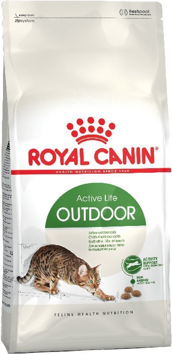 Kuivtoit Royal Canin õuekassidele Outdoor, 30, 2 kg hind ja info | Kuivtoit kassidele | kaup24.ee