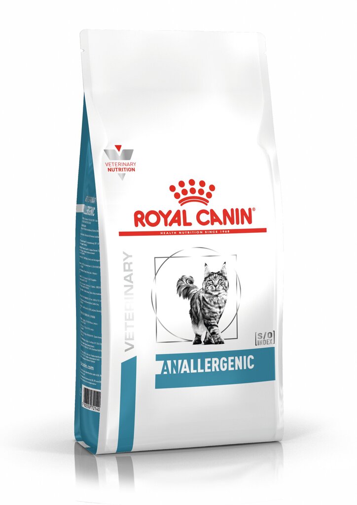 Kuivtoit allergilistele kassidele Royal Canin Anallergenic Cat, 2 kg hind ja info | Kuivtoit kassidele | kaup24.ee