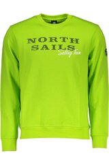 Свитер мужской North Sails, зеленый цена и информация | Мужские толстовки | kaup24.ee