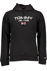 Kampsun meestele Tommy Hilfiger DM0DM15692, must hind ja info | Meeste pusad | kaup24.ee