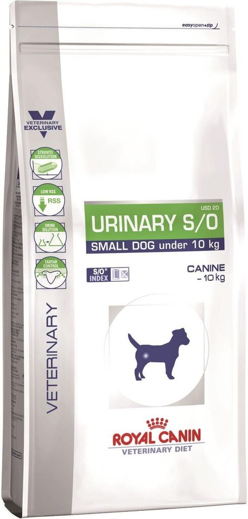 Kuivtoit Royal Canin neeruprobleemidega väikestele koeratõugudele Dog urinary small, 4 kg цена и информация | Kuivtoit koertele | kaup24.ee