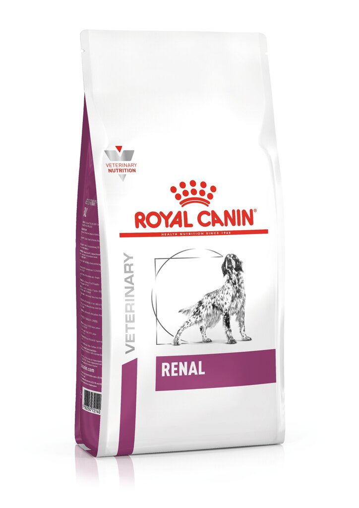 Royal Canin neeruprobleemidega koertele Dog renal, 14 kg hind ja info | Kuivtoit koertele | kaup24.ee