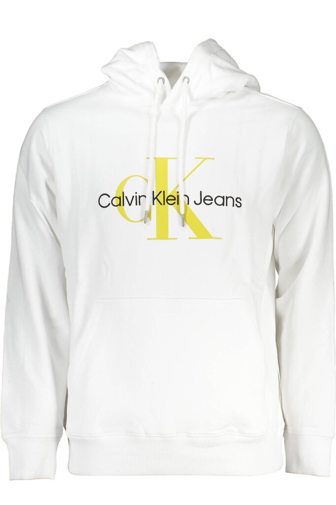 Kampsun meestele Calvin Klein J30J320805, valge цена и информация | Meeste pusad | kaup24.ee