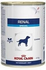 Koeratoit neeruprobleemidega koertele Royal Canin Renal Special Canine, 410 g hind ja info | Konservid koertele | kaup24.ee