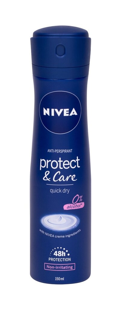 Higistamisvastane antiperspirant naistele Nivea Protect & Care 48 H 150 ml цена и информация | Deodorandid | kaup24.ee