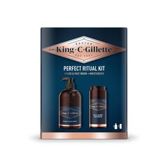 Kinkekomplekt meestele King C Gillette: habemepesuvahend 350ml + niisutaja 100ml цена и информация | Средства для бритья | kaup24.ee