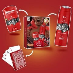 Kinkekomplekt meestele Old Spice Gamer: deodorant 50 ml + dušigeel 250 ml + kaardid цена и информация | Дезодоранты | kaup24.ee