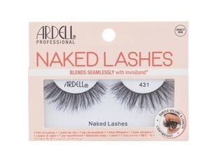 Kunstripsmed Ardell Naked Lashes, 431, must hind ja info | Kunstripsmed, ripsmekoolutajad | kaup24.ee