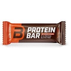Soolakaramellimaitselised batoonid BioTech Protein Bar, 16x70 g hind ja info | Batoonid | kaup24.ee