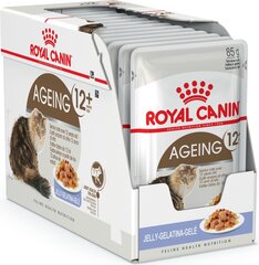 Royal Canin корм для пожилых кошек Ageing +12, 12x85 г цена и информация | Кошачьи консервы | kaup24.ee