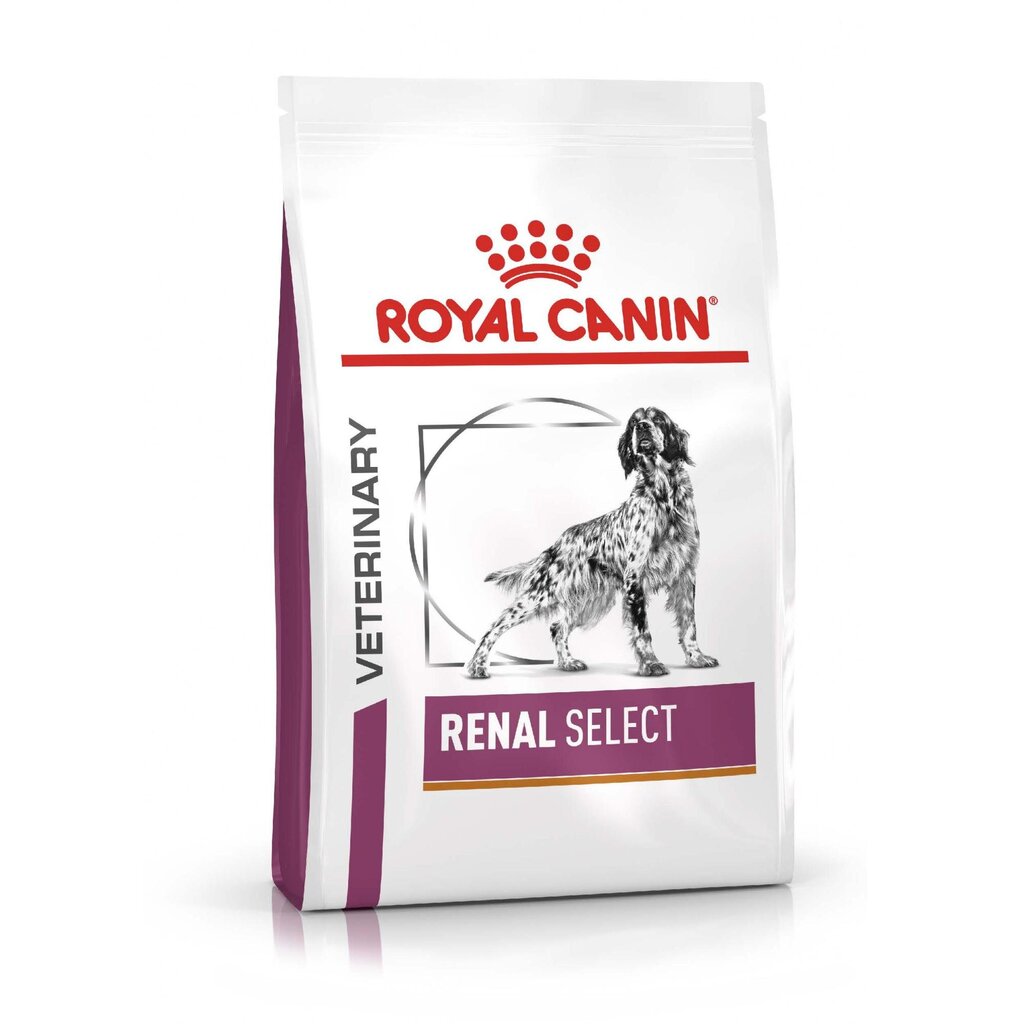 Royal Canin neerupuudulikkusega koertele Renal Select Canine, 2 kg цена и информация | Kuivtoit koertele | kaup24.ee