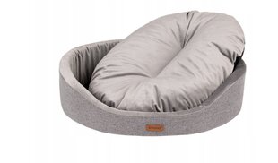 Овальный лежак для собак Amiplay Siena, разные размеры, серый цена и информация | Лежаки, домики | kaup24.ee