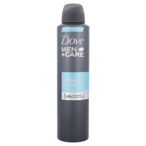 Pihustatav deodorant meestele Dove Men+ Care Clean Comfort 48h 250 ml цена и информация | Deodorandid | kaup24.ee