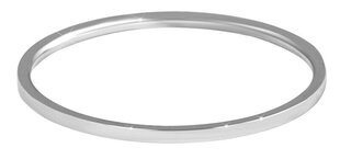 Двойное минималистское кольцо из серебряной стали Troli  цена и информация | Кольцо | kaup24.ee