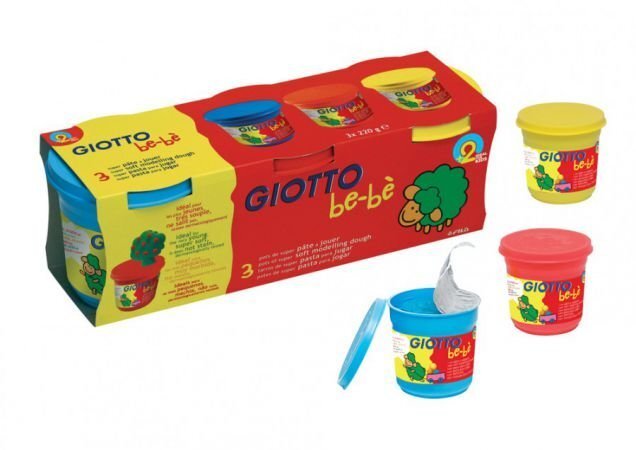 Plastiliinid Fila form Giotto Be-Be 463100, 3 värvi цена и информация | Kunstitarbed, voolimise tarvikud | kaup24.ee