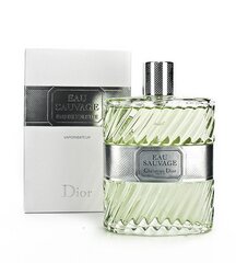 Tualettvesi Christian Dior Eau Sauvage EDT meestele 200 ml цена и информация | Мужские духи | kaup24.ee