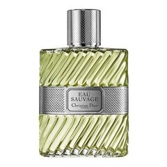 Tualettvesi Christian Dior Eau Sauvage EDT meestele 200 ml hind ja info | Meeste parfüümid | kaup24.ee