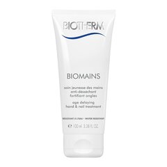 Крем для рук и ногтей Biotherm Biomains 100 мл цена и информация | Кремы, лосьоны для тела | kaup24.ee