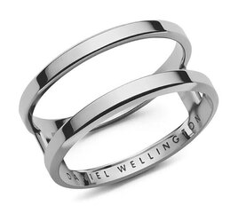 Terassõrmus naistele Daniel Wellington DW0040011, hõbedane hind ja info | Sõrmused | kaup24.ee