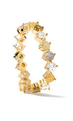 PDPAOLA Очаровательное позолоченное кольцо с цирконами АПРЕЛЬ AN01-642 цена и информация | Кольца | kaup24.ee
