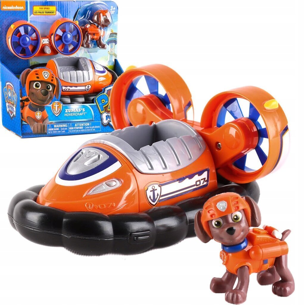 Paw Patrol lennuk Zuma figuuriga hind ja info | Poiste mänguasjad | kaup24.ee