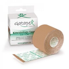 GATAPEX kinezioloģiskais teips 5cmx5.5m, bešs цена и информация | Ортезы и бандажи | kaup24.ee