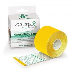 Kinesioteip Gatapex 5cmx5,5m, kollane hind ja info | Liigesetoed ja -kaitsmed | kaup24.ee
