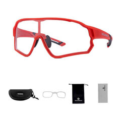 Велосипедные очки Rockbros 10135R, красные цена и информация | Спортивные очки | kaup24.ee